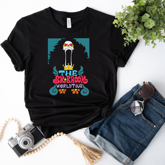 Brook Soul King One Piece Unisex T-shirt The Sk World Tour Tee