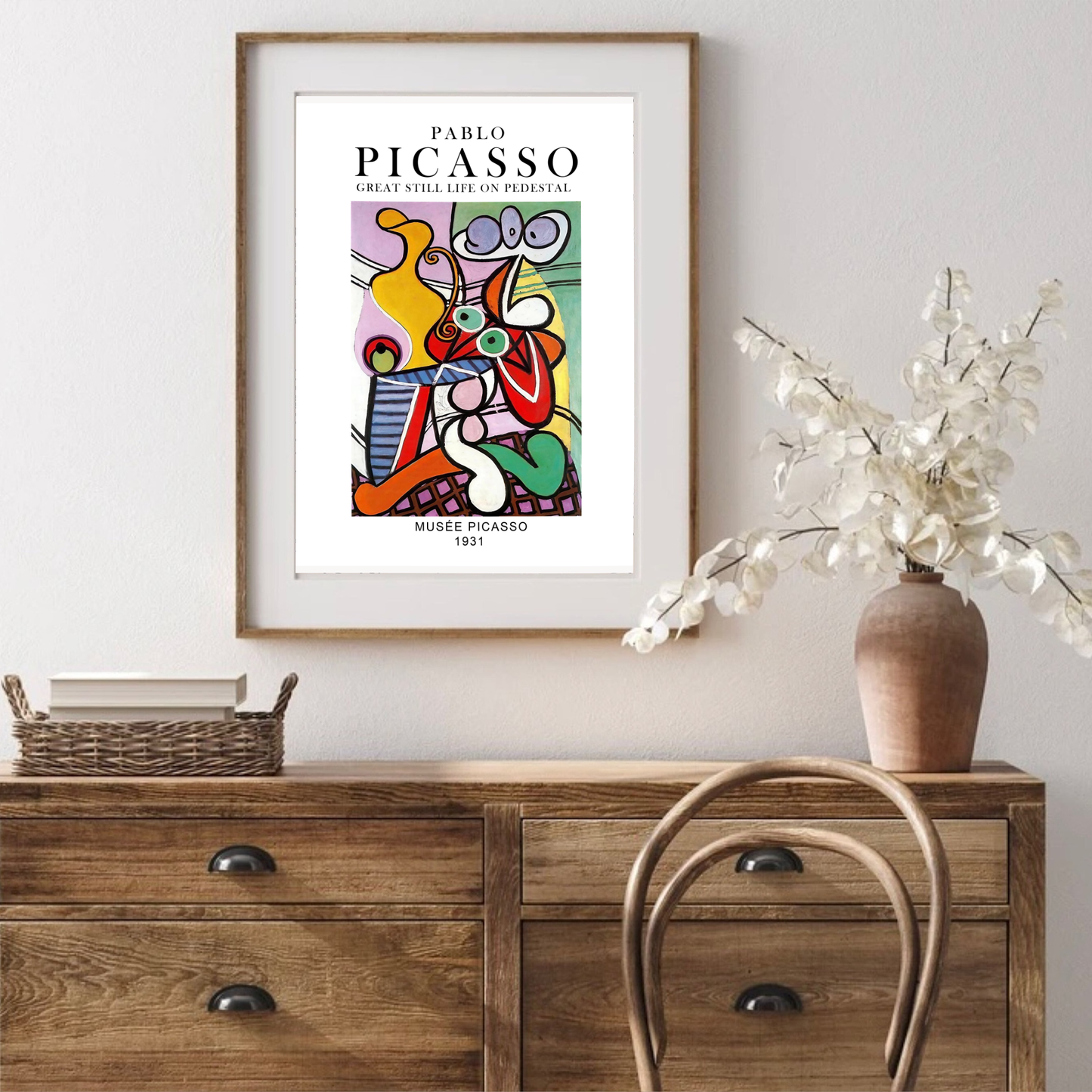 Abstract Art Print, Picasso Poster, Picasso Poster Art Print, Picasso Printable, Neutral Tone, Picasso Gallery Wall Art