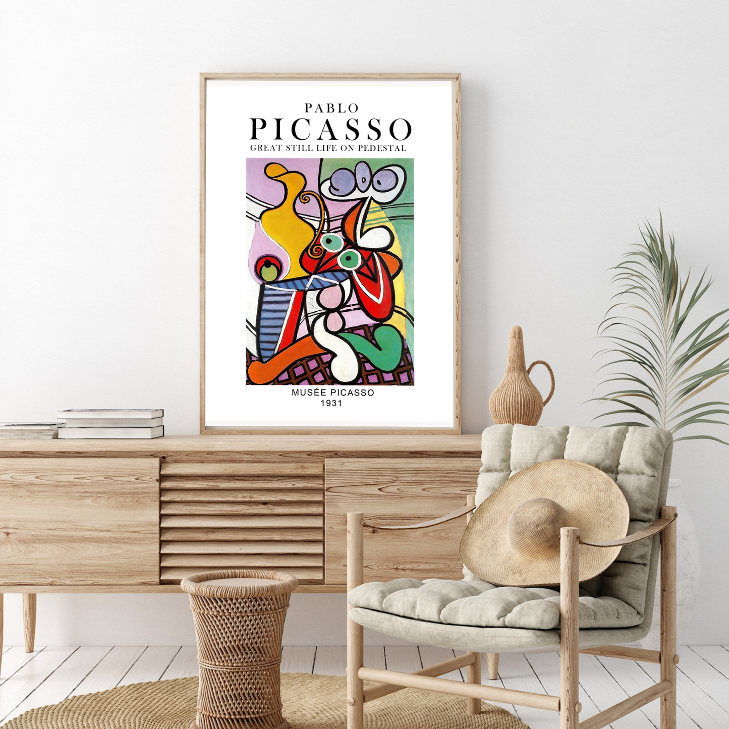 Abstract Art Print, Picasso Poster, Picasso Poster Art Print, Picasso Printable, Neutral Tone, Picasso Gallery Wall Art