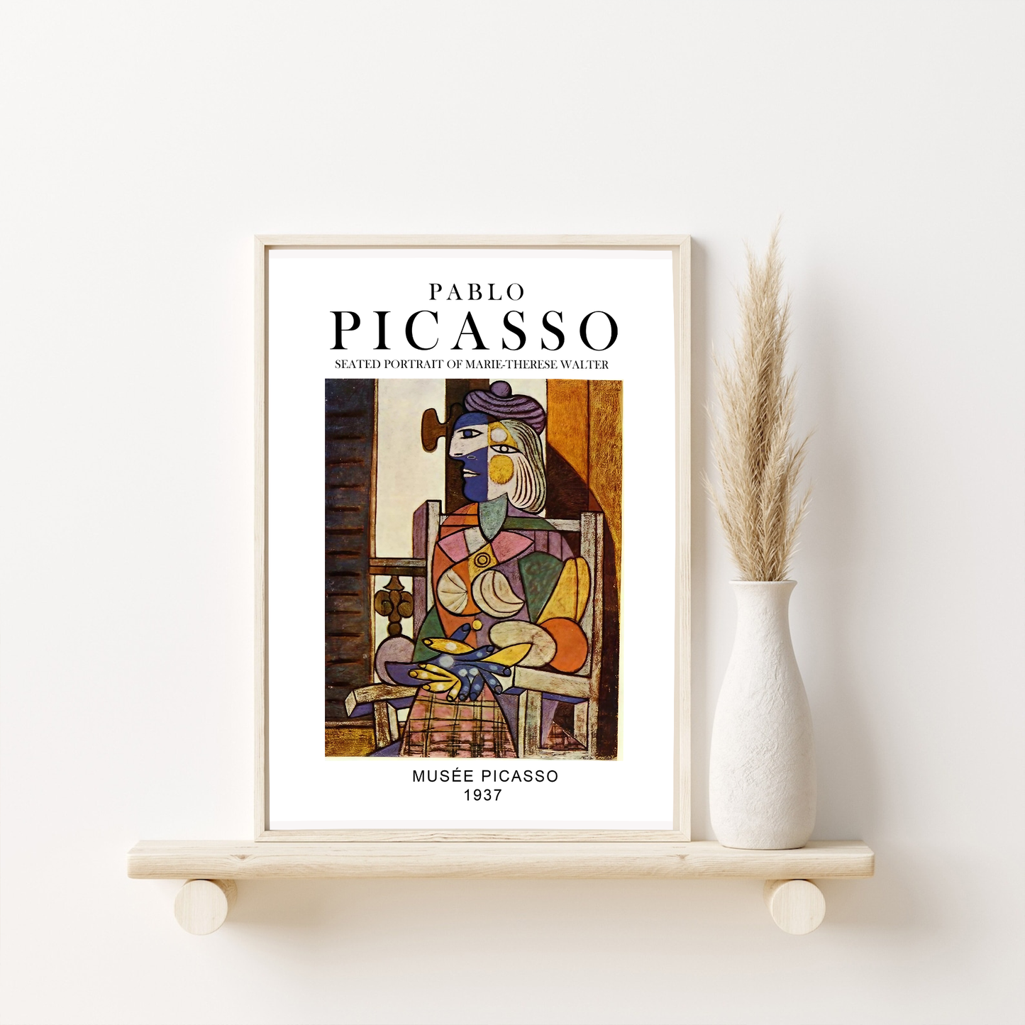 Abstract Art Print, Picasso Poster, Picasso Poster Art Print, Picasso Printable, Neutral Tone, Picasso Gallery Wall Art